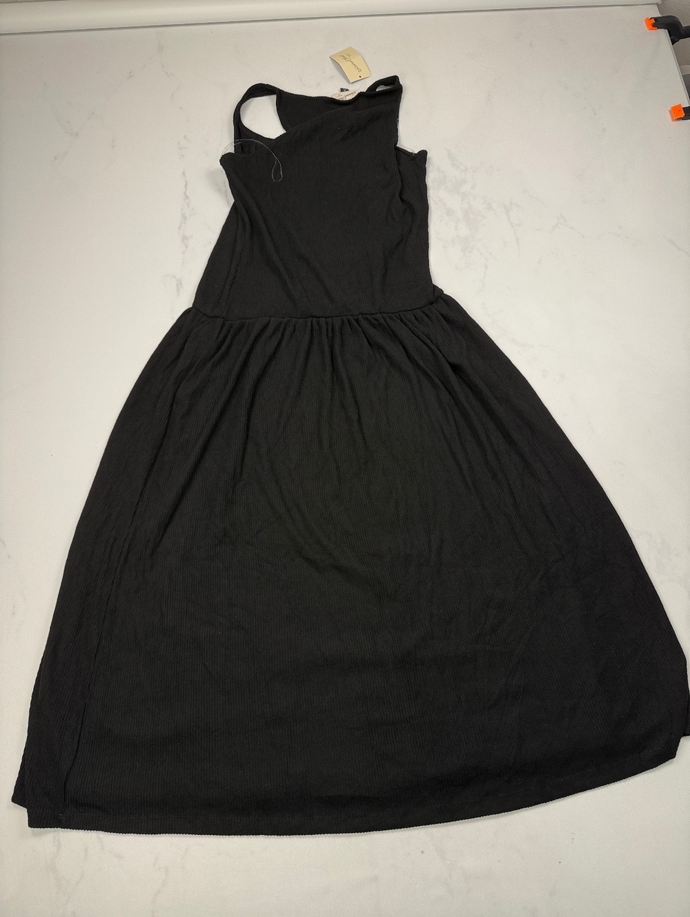 Universal Thread Maxi Dress Black Modern Classic Minimalist - Womens M